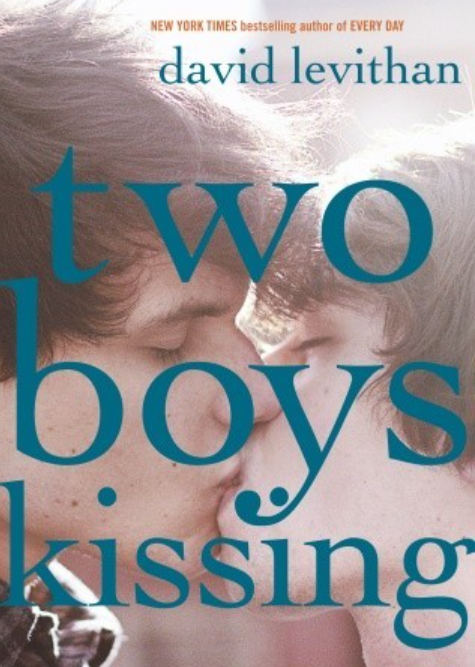 two boys kissing